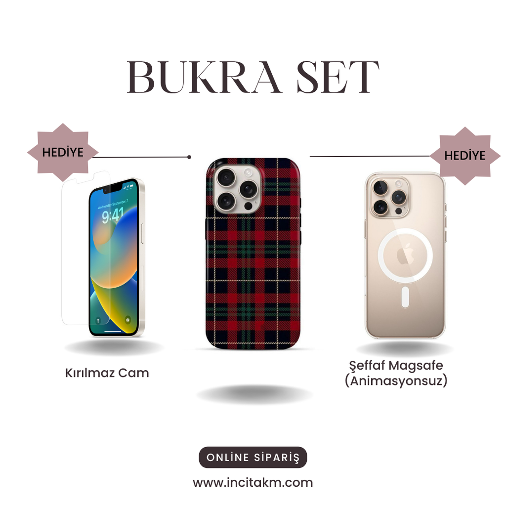 Bukra Telefon Kılıfı – Minimal & Modern Tasarım