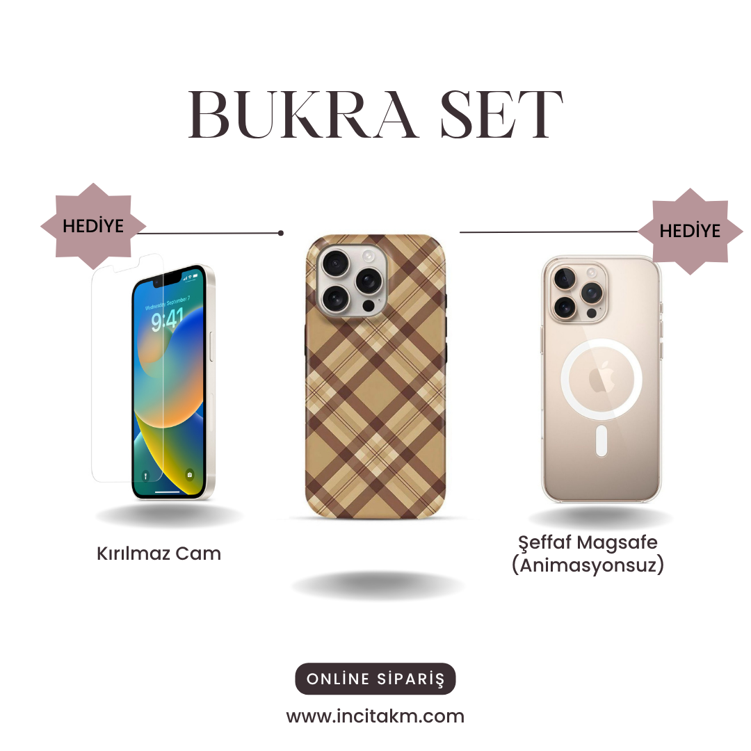 Bukra Telefon Kılıfı – Minimal & Modern Tasarım