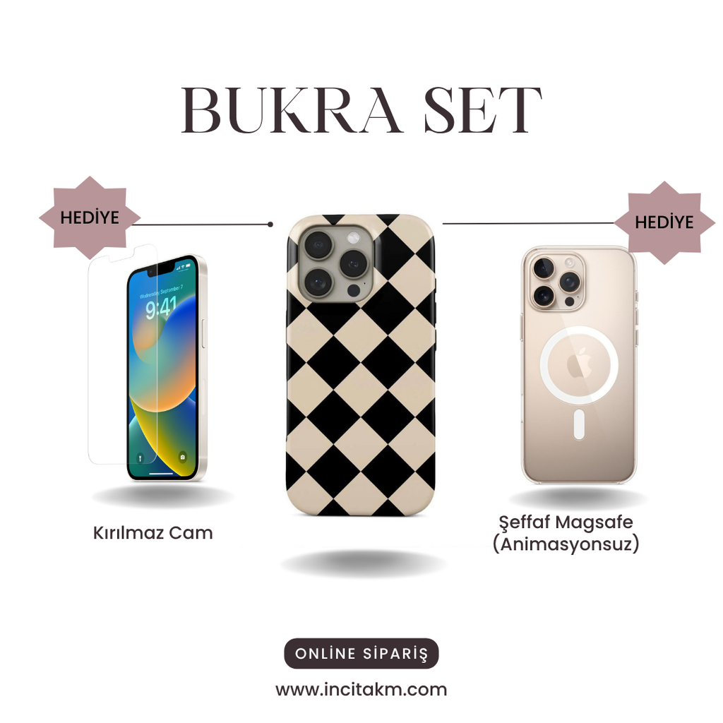 Bukra Telefon Kılıfı – Minimal & Modern Tasarım