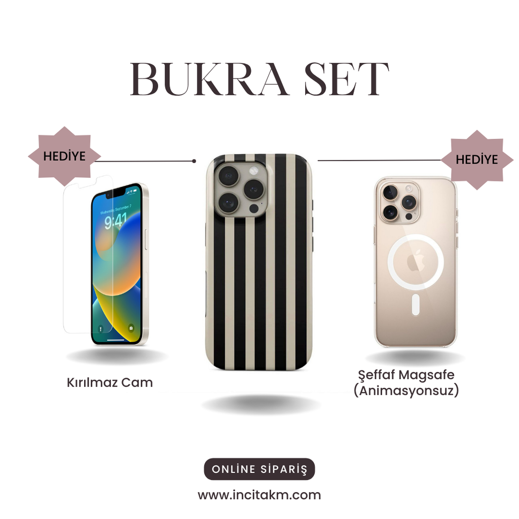 Bukra Telefon Kılıfı – Minimal & Modern Tasarım
