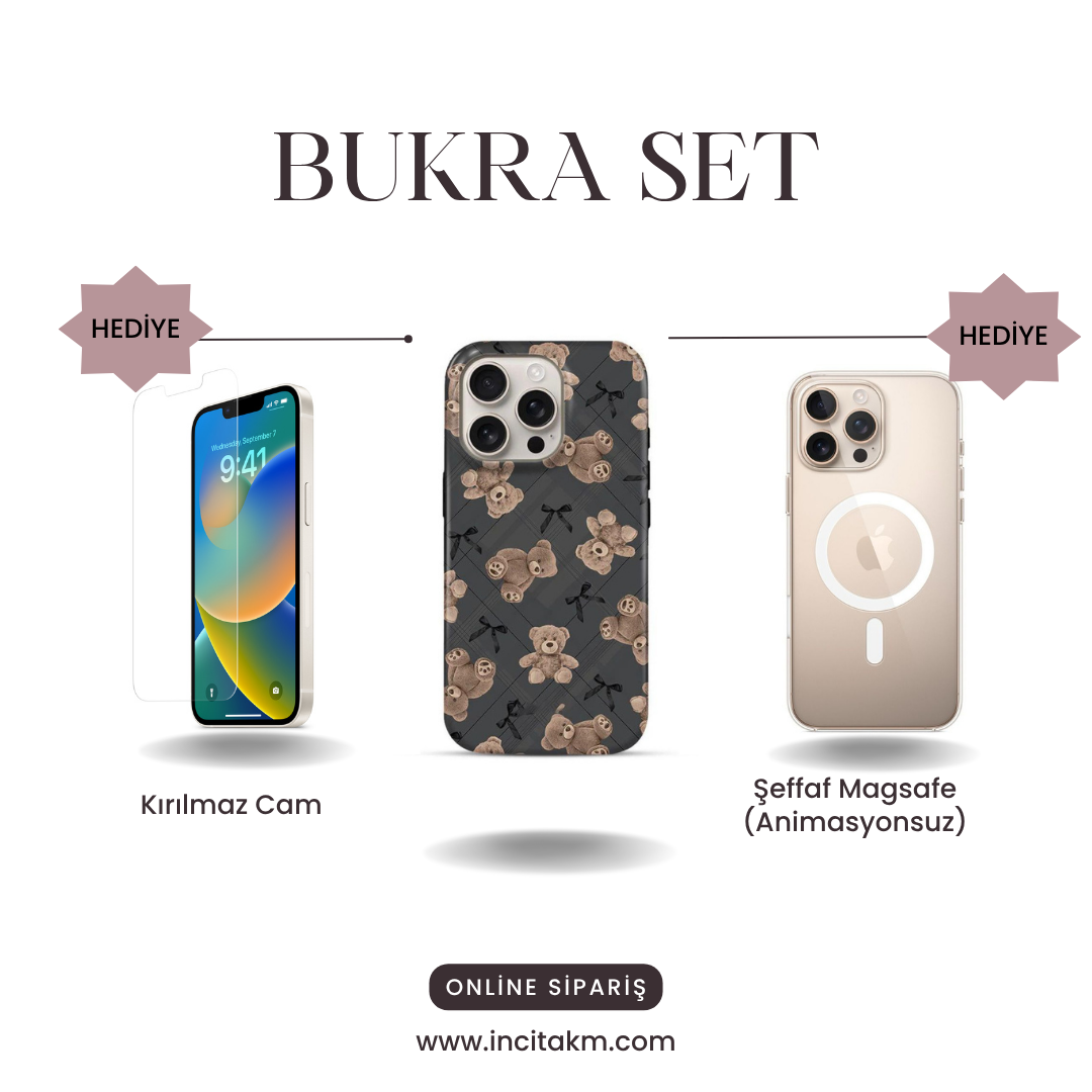 Bukra Telefon Kılıfı – Minimal & Modern Tasarım