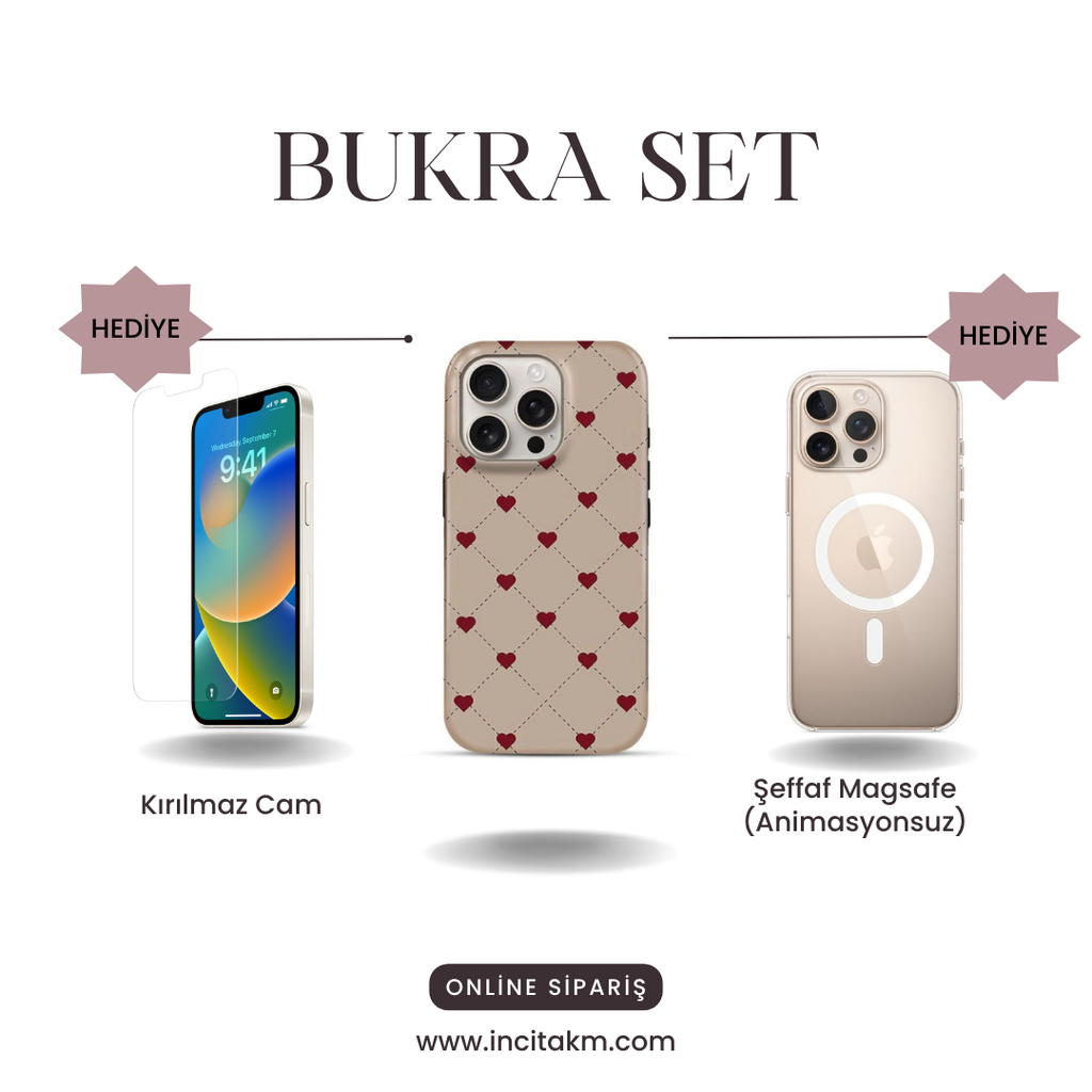 Bukra Telefon Kılıfı – Minimal &amp; Modern Tasarım