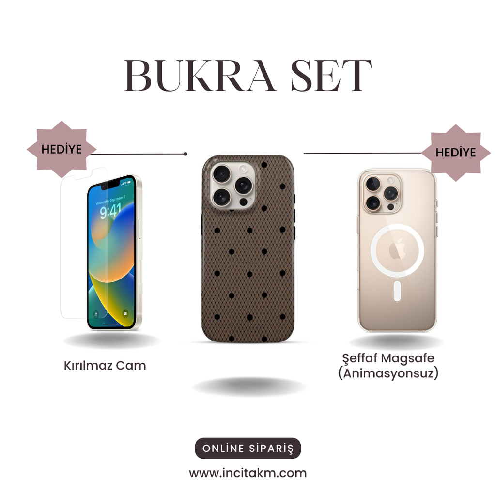 Bukra Telefon Kılıfı – Minimal & Modern Tasarım