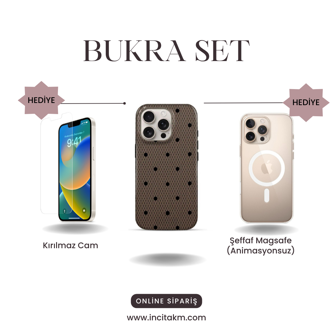 Bukra Telefon Kılıfı – Minimal & Modern Tasarım