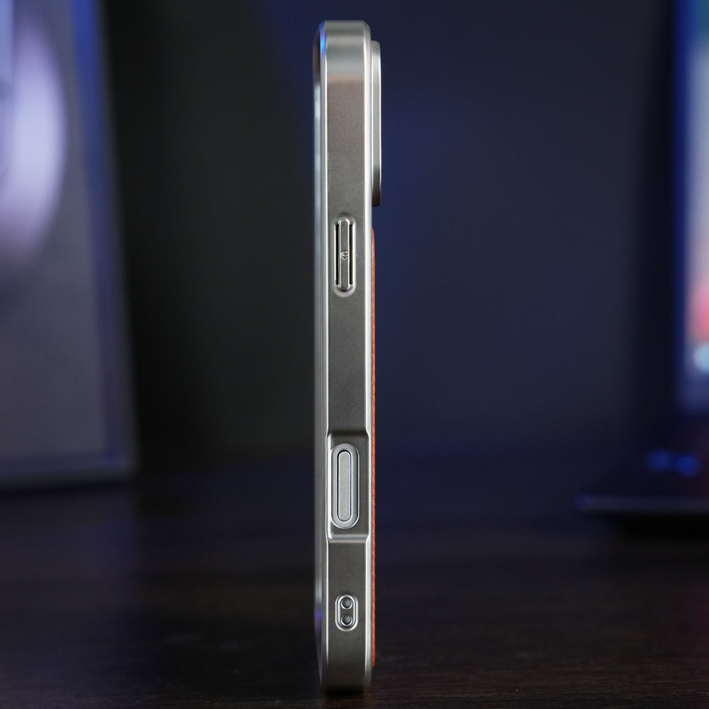 Deri Premium MagSafe Uyumlu iPhone Kılıfı – Manyetik Şarj Destekli, Şık ve Dayanıklı Koruma